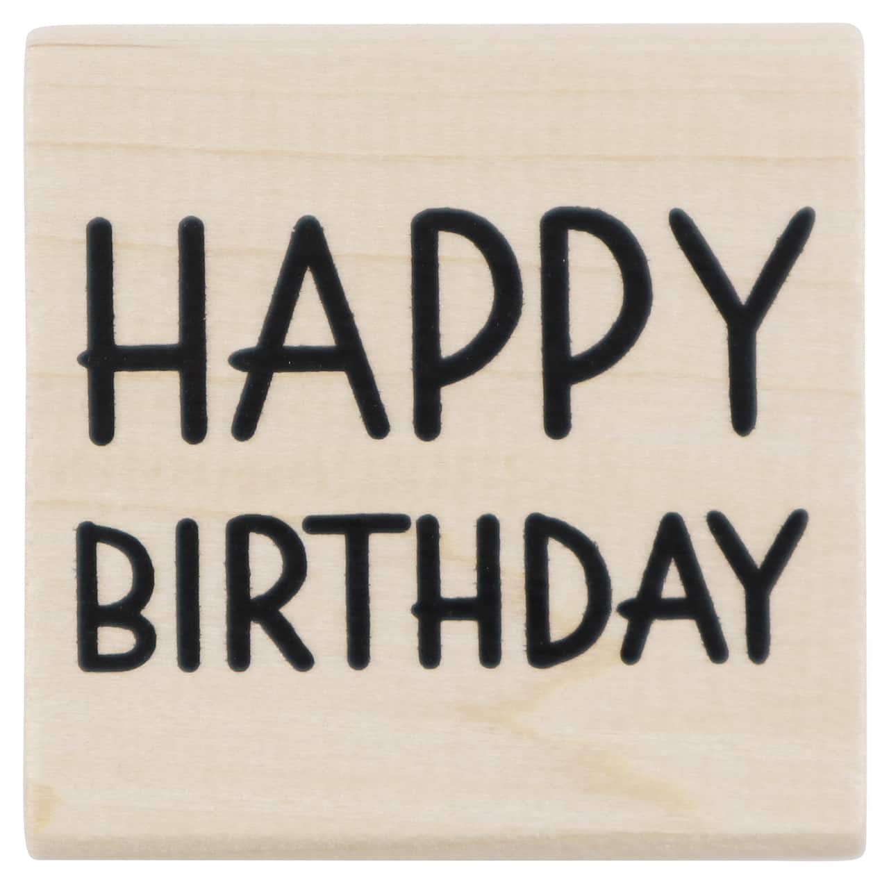 Happy Birthday Wood Stamp by Recollections&#x2122;